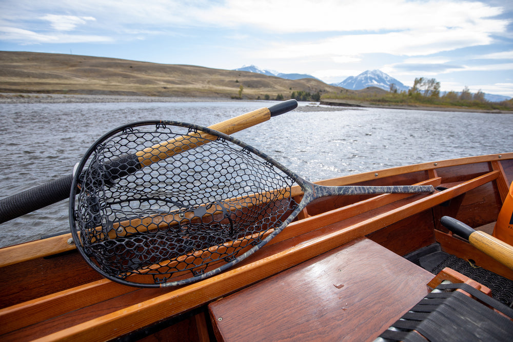Fishpond Nomad Boat Net Riverbed Camo Image 02
