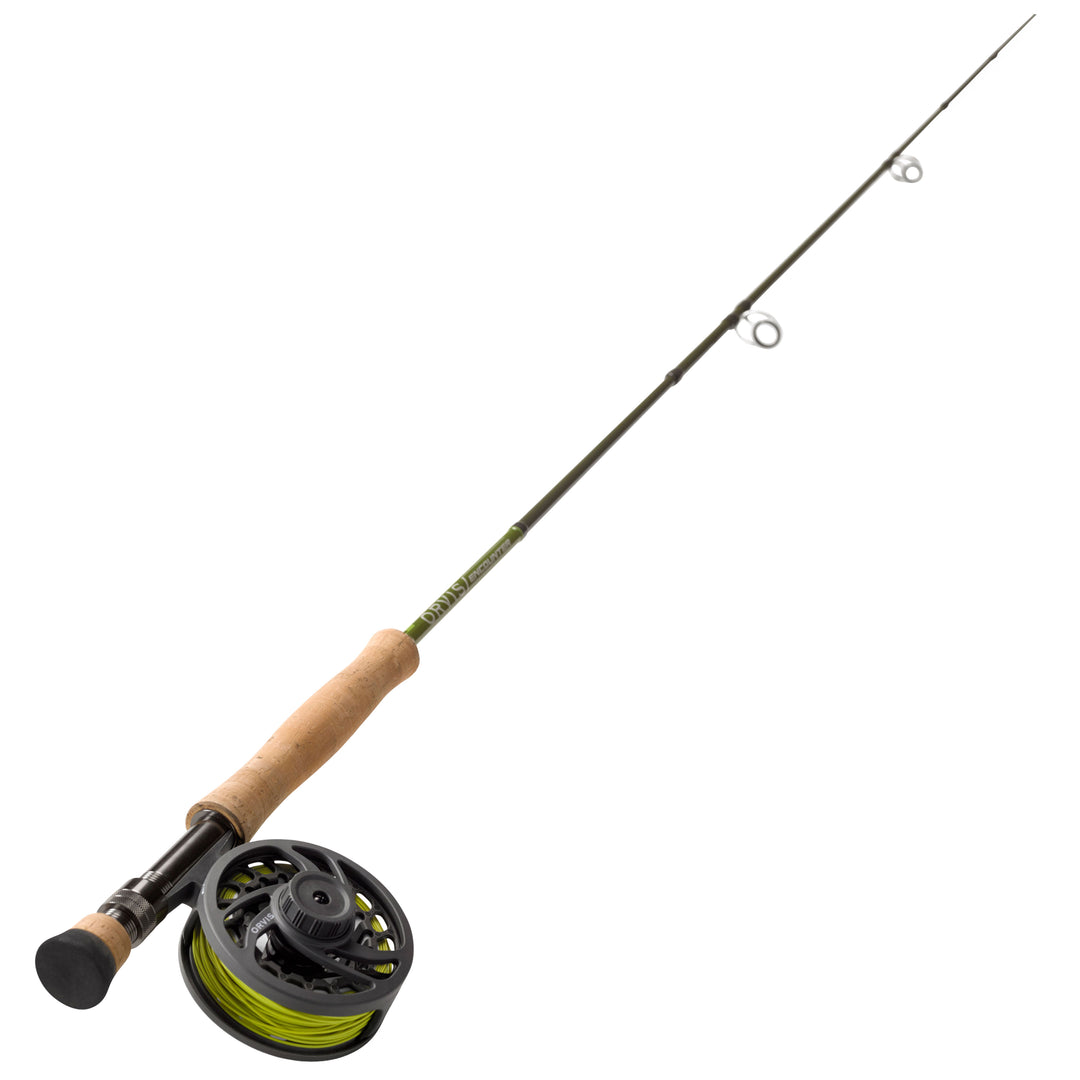 Orvis Encounter Fly Rod &amp; Reel Outfit Fighting Butt Handle Image 01
