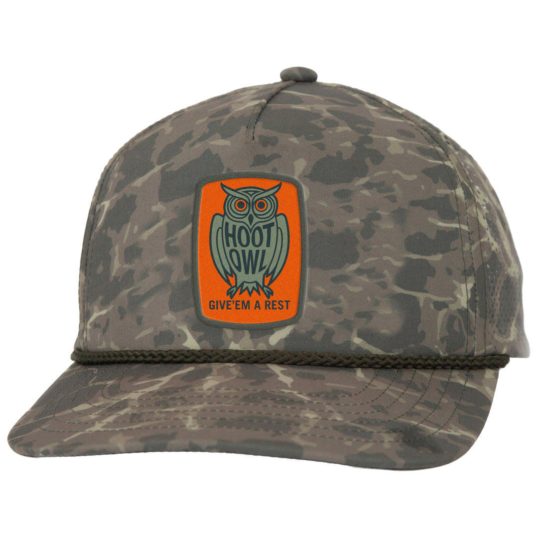 Fishpond Hoot Owl Hat Overcast Camo Image 01