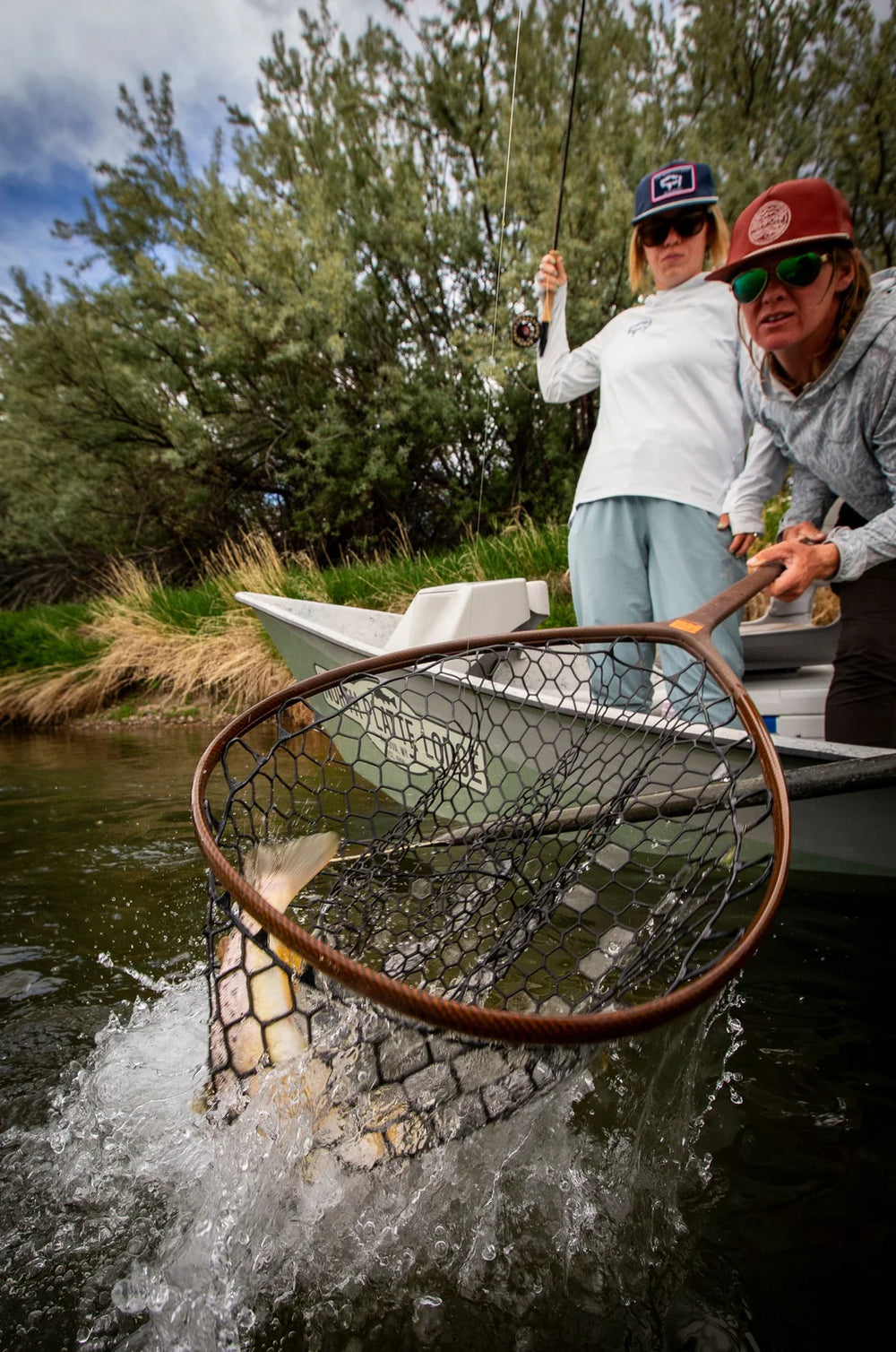 Fishpond Nomad Boat Net - River Armor - 2.0