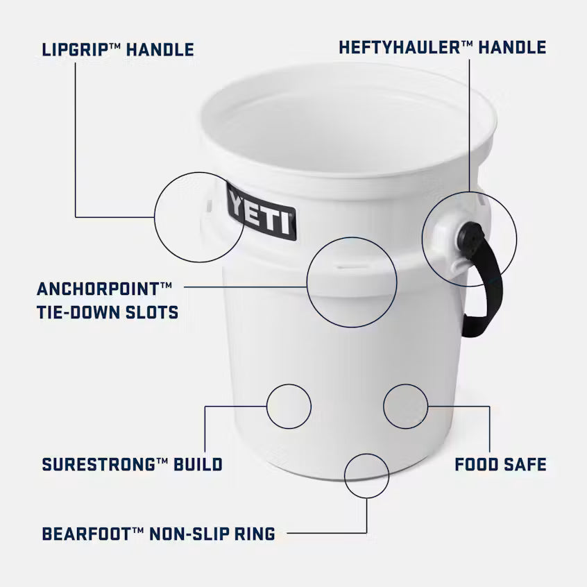 YETI LoadOut 5 Gallon Bucket