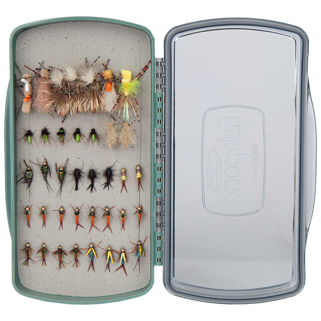 Fishpond Tacky Pescador Fly Box Clear Medium Dynamic Foam Image 03