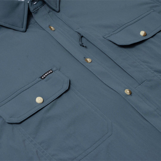 Poncho The Ahi Slate Blue Image 03