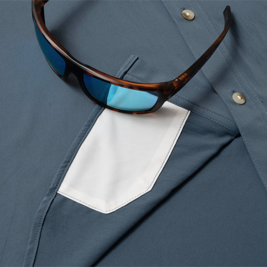 Poncho The Ahi Slate Blue Image 05