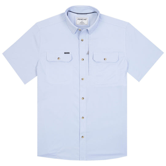 Poncho The Anchoa Blue Microcheck Image 01