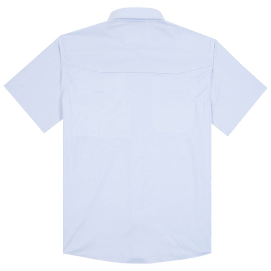 Poncho The Anchoa Blue Microcheck Image 02