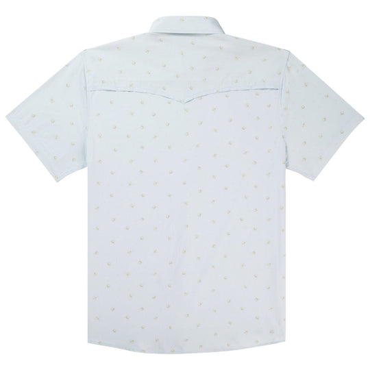 Poncho The Bonito Light blue rose print Image 02