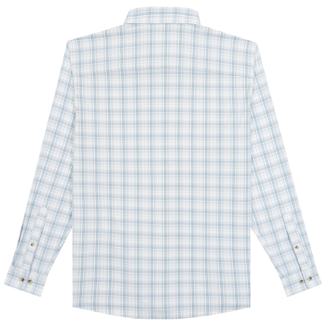 Poncho The Head Shake Slate and Silver Plaid Image 02