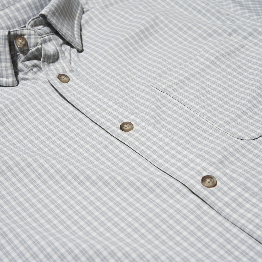 Poncho The Ozona Grey and White Plaid Image 02