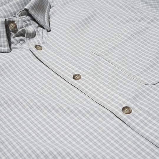 Poncho The Ozona Grey and White Plaid Image 02