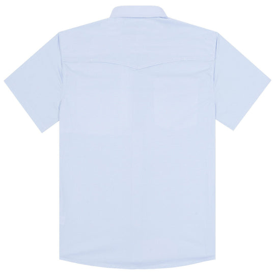 Poncho The Padre Blue Microcheck Image 02