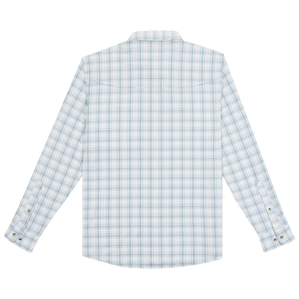 Poncho The Silver King Slate and Silver Plaid Image 02