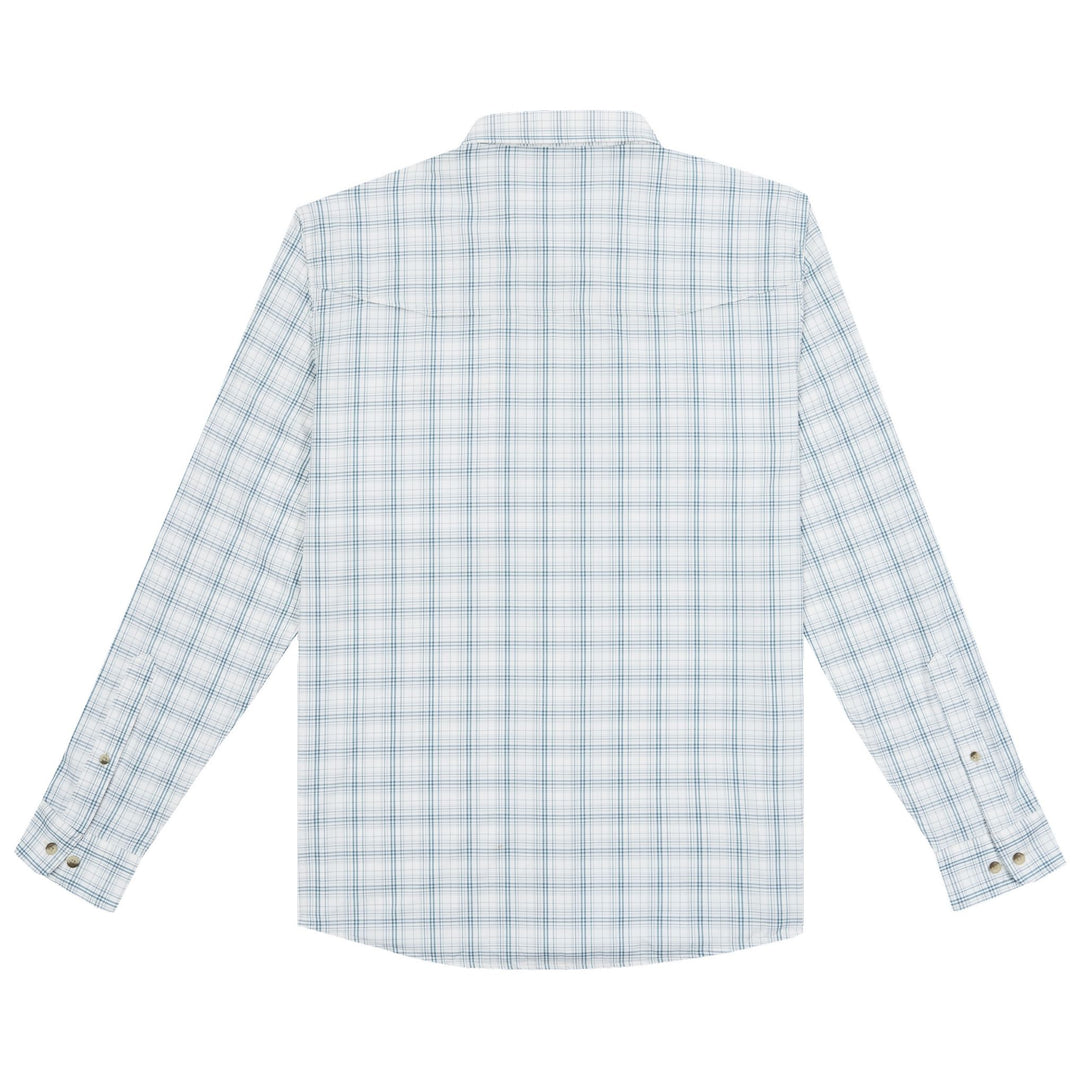 Poncho The Silver King Slate and Silver Plaid Image 02