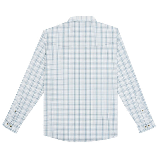 Poncho The Silver King Slate and Silver Plaid Image 02