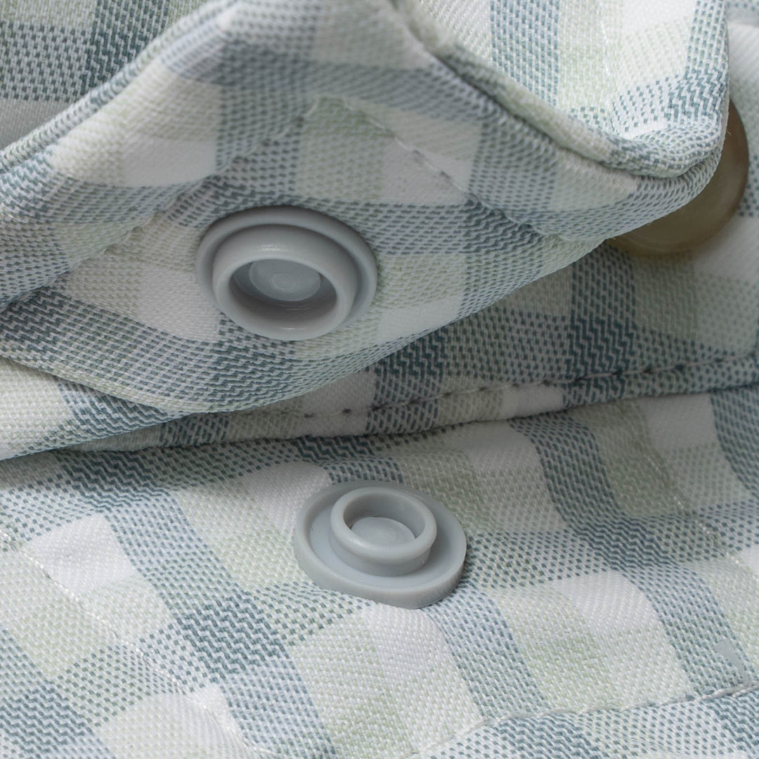 Poncho The Skipjack Green Plaid Image 04