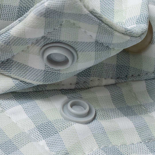 Poncho The Skipjack Green Plaid Image 04